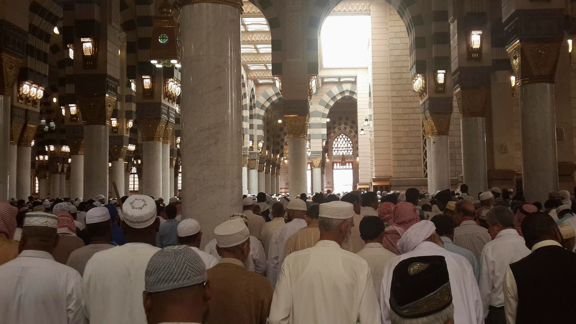 Prophet Mohammad mosque Madinah Reuters