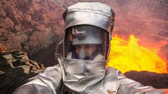 Man takes ‘selfie’ inside volcano