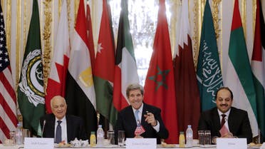 Arab League chief Nabil al-Arabi said ISIS must be confronted 'militarily and politically' a day after he and U.S. Secretary of State John Kerry discussed taking action against the group. (File photo: AFP)