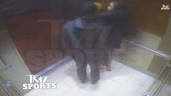 Video appears to show NFL player Rice striking fiancee