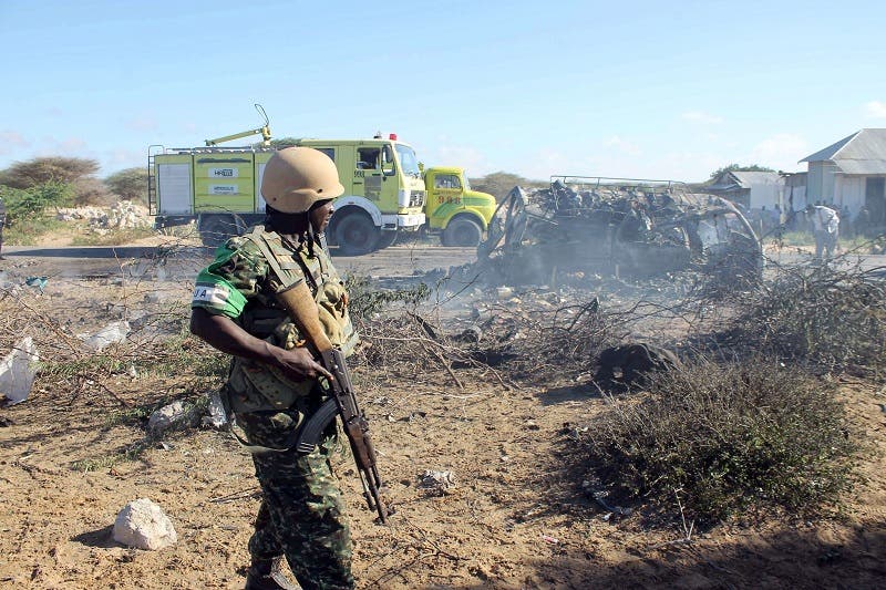 Suicide bomber strikes in Somalia