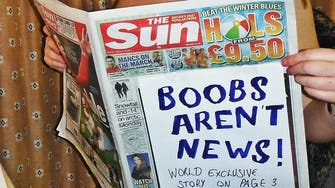 Murdoch: naked Page 3 girls are ‘old fashioned’