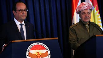 Hollande: arming Kurds ‘decisive’ against ISIS 