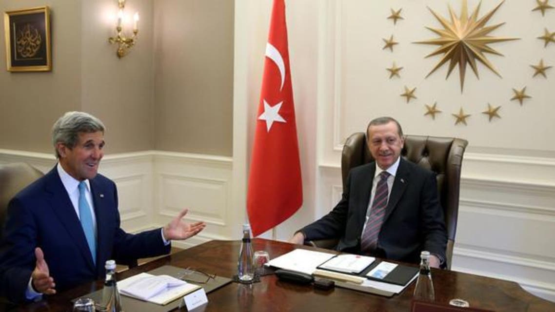 Erdogan + Kerry