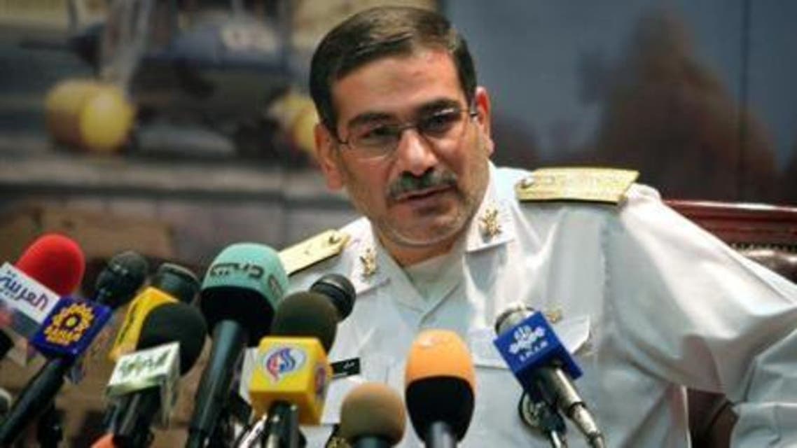 Iranian secretary of Iran's Supreme National Security Council Ali Shamkhani speaks with journalists during a news conference. (File photo: Reuters)
