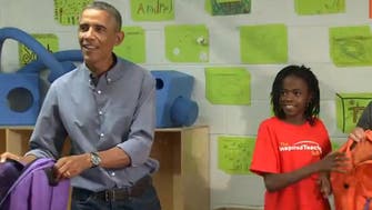 School girl to Obama: I thought you’d be Beyoncé