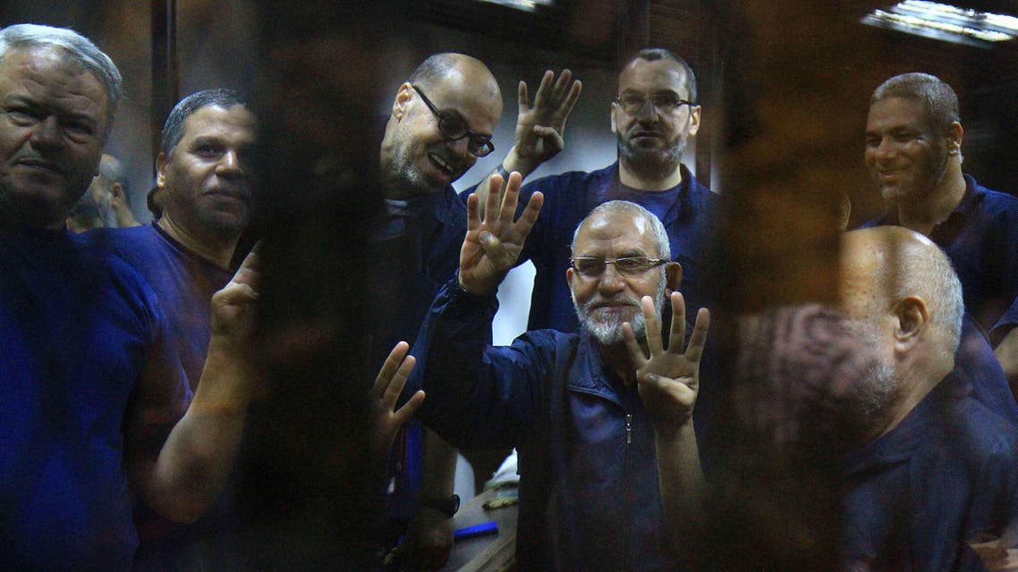 Muslim Brotherhood spiritual guide Mohammad Badie AFP