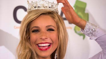 Miss New York Kira Kazantsev poses during a news conference after she was crowned as the winner of the 2015 Miss America Competition in Atlantic City, New Jersey September 15, 2014. (Reuters)