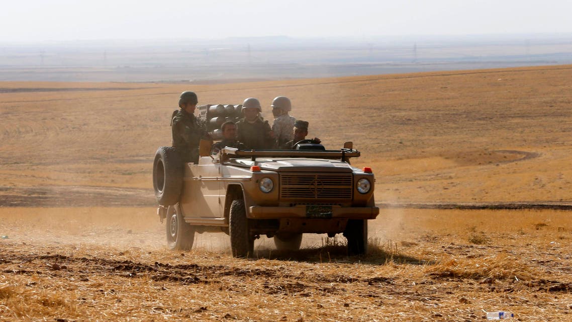 عناصر من البيشمركة بجانب الموصل 3
