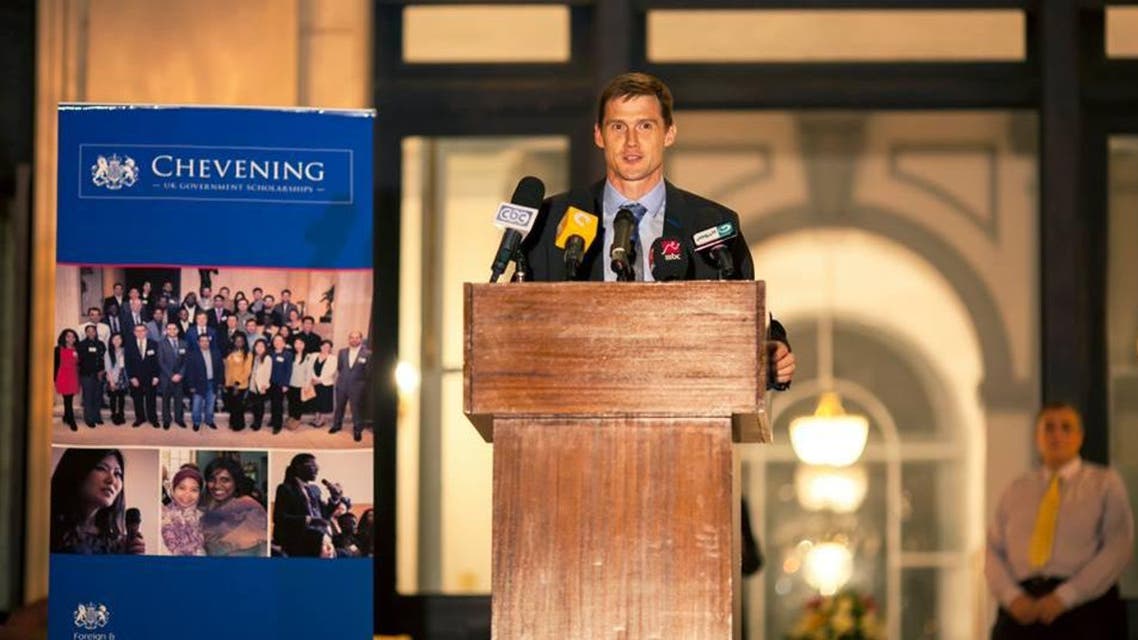 john casson egypt british ambassdor
