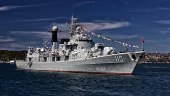 Chinese destroyer docks in Iran, first such visit
