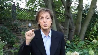 Watch Paul McCartney rap for meat-free Mondays