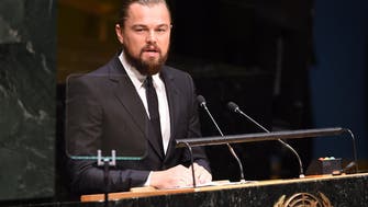 DiCaprio urges leaders to rise to climate challenge 