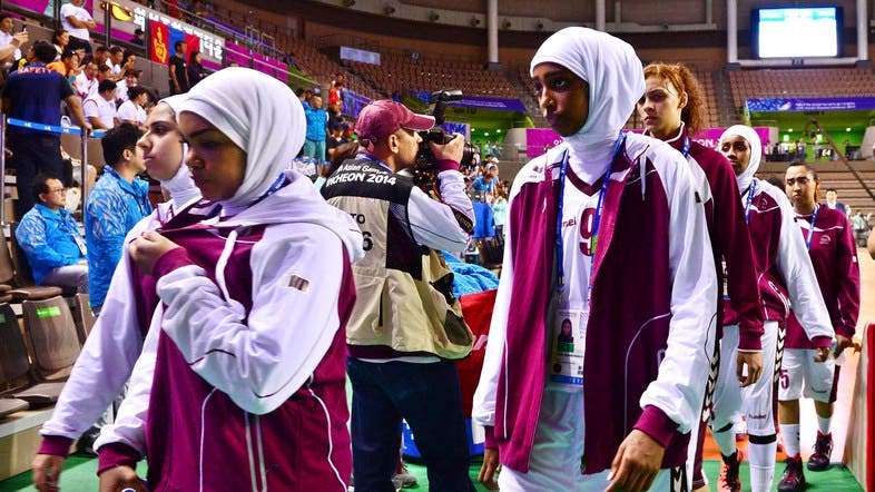 Qatar's women basketball team forfeits match after ban to 