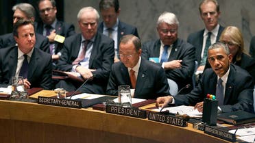 United Nations Obama Cameron Ban UN AFP
