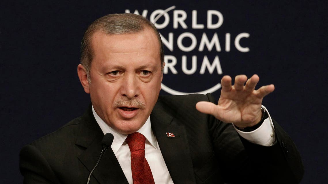 Turkey's President Tayyip Erdogan speaks during the World Economic Forum Special Meeting on Unlocking Resources for Regional Development in Istanbul September 28, 2014. (Reuters)