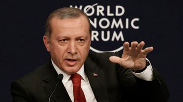 Turkey's President Tayyip Erdogan speaks during the World Economic Forum Special Meeting on Unlocking Resources for Regional Development in Istanbul September 28, 2014.  (Reuters)
