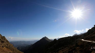 A general view shows Tikjda mountain ranges, near the village of Ait Ouabane, where a Frenchman was kidnapped by militants on Sunday, southeast of Algiers September 23, 2014. Algerian military and police set up checkpoints and sent troops into mountains east of Algiers on Tuesday to look for the Frenchman kidnapped by militants who threatened to execute him over France's intervention in Iraq. The Caliphate Soldiers, a splinter group linked to Islamic State militants in Iraq and Syria, on Monday published a video claiming responsibility for the abduction and showed a man identifying himself as Herve Gourdel, a tourist from Nice.