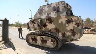 Kurdish fighters build makeshift tanks in defense against ISIS 