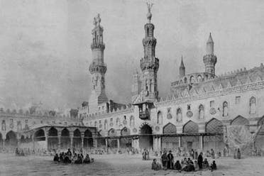 Construction of the Al-Azhar mosque in Cairo was started by the Fatamids in 970. (Photo credit: historyfiles.co.uk)