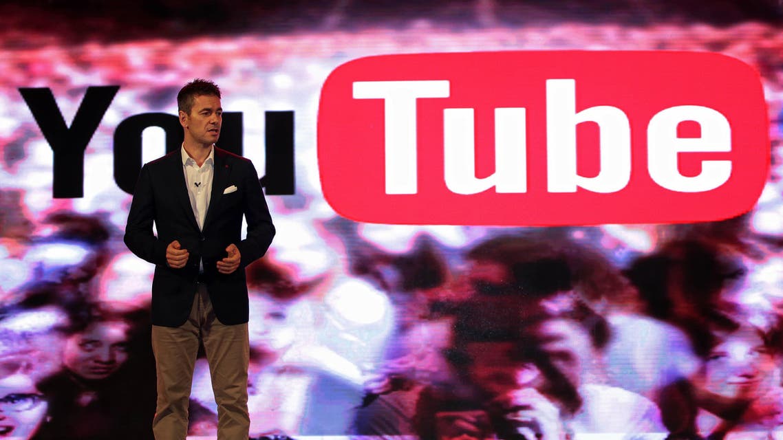 Head of Content and Operations for YouTube Robert Kyncl speaking at the event. (Ogilvy)