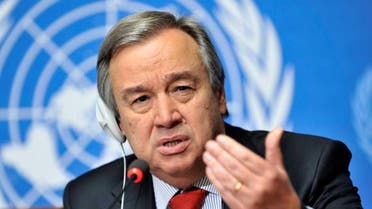 انطونيو غوتيريس المفوض السامي لشؤون اللاجئين بالأمم المتحدة