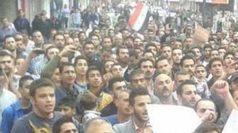 For first time, Syria’s Alawites protest against the regime
