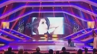 Whoops! Former Lebanon beauty queen slips on stage 