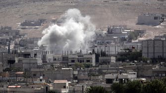 U.S. airstrikes target ISIS near embattled Kobane