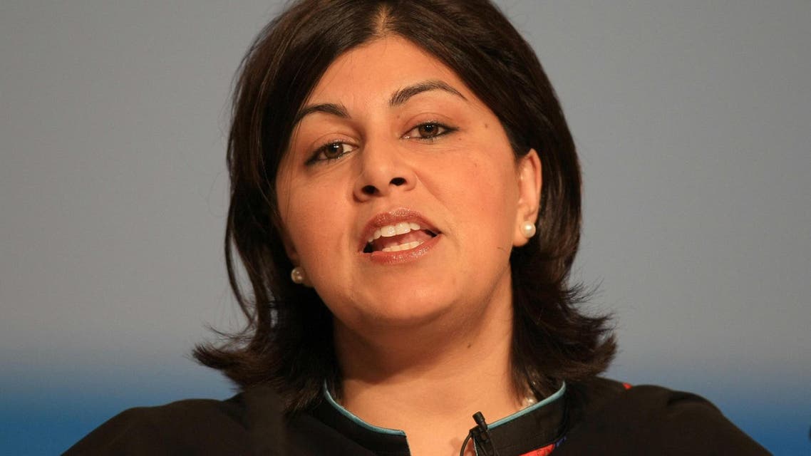 Ex-UK minister Lady Warsi