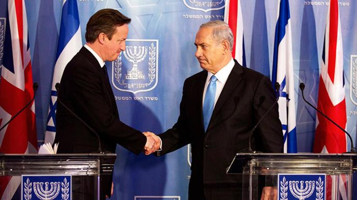 netanyahu cameron reuters