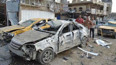 تفجير انفجار في بغداد العراق سيارة مفخخة