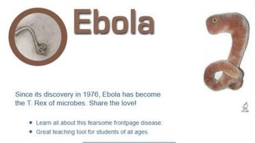 Ebola plush toys Website Giantmicrobes 