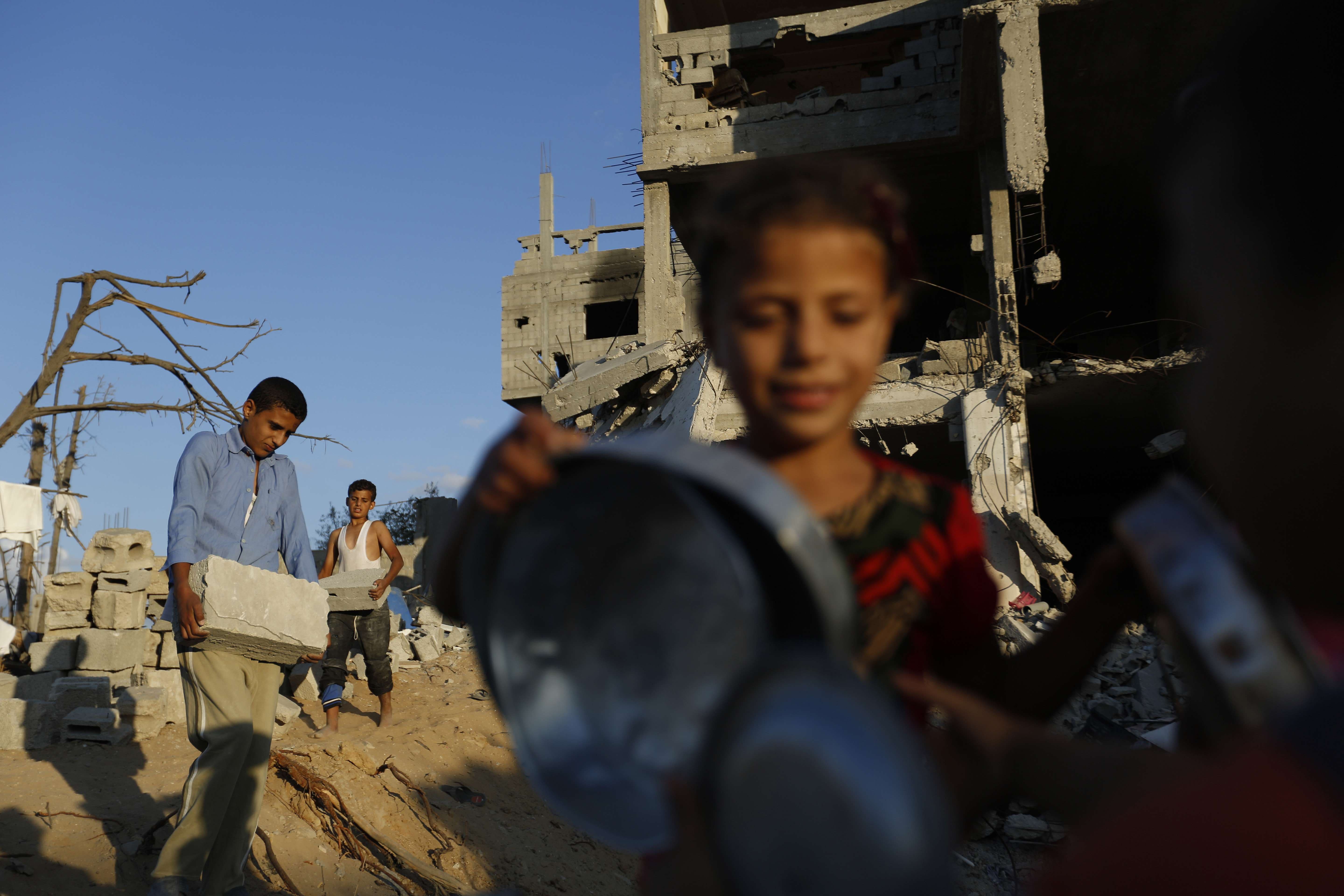 War-ravaged Gaza