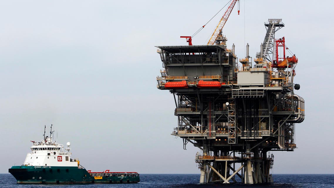 Israel gas platform Reuters