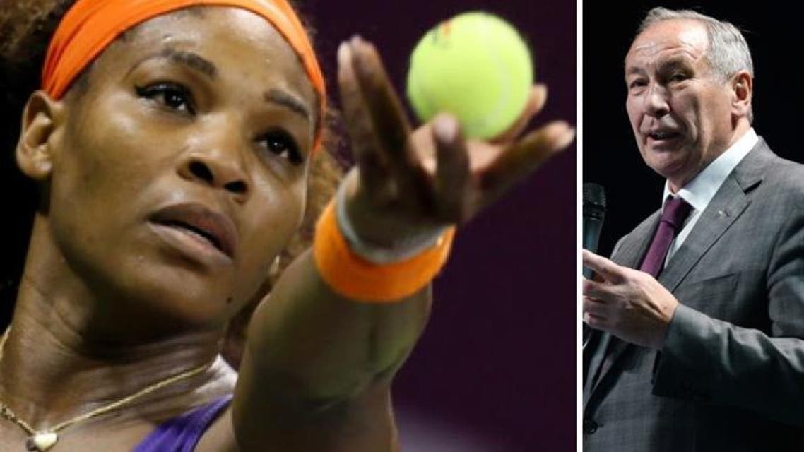 Shamil Tarpishchev was slammed for using "extremely sexist, racist and bullying" comments. (Photos: AFP and RIA Novosti / Vladislav Astapkovich)