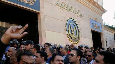 Egypt Interior Ministry protest police Reuters 