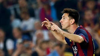 Messi closes on Raul, Barca beats Ajax 3-1