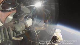 Watch Google exec leaping from edge of space to earth 