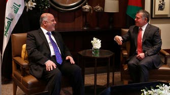 Iraq PM seeks more Jordan help to battle ISIS