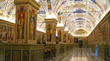 The Sistine Hall of the Vatican Library. the library of the Holy See, currently located in Vatican City, is one of the oldest libraries in the world. (Shutterstock)
