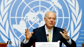 U.N. envoy proposes zones to ‘freeze’ Syria fighting 