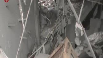 حمص الوعر ... آثار الدمار نتيجة استهداف الحي بصواريخ