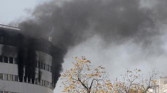 Fire ravages iconic French radio building 