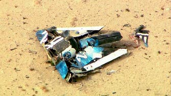 Pictures show Virgin Galactic ship’s fatal crash