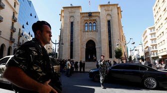 Scuffles near Lebanon parliament before vote on budget
