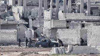 U.S.-led air strikes hit ISIS-held oil field in Syria