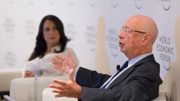 Professor Klaus Schwab, the Founder and Executive Chairman of WEF speaking during a panel part of the Summit on the Global Agenda. (Photo courtesy: WEF)