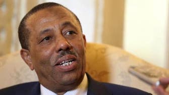 Libyan PM al-Thinni visits Saudi Arabia