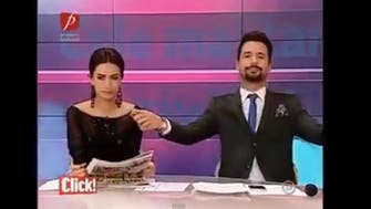Romanian anchor breaks into dance to viral Arabic song